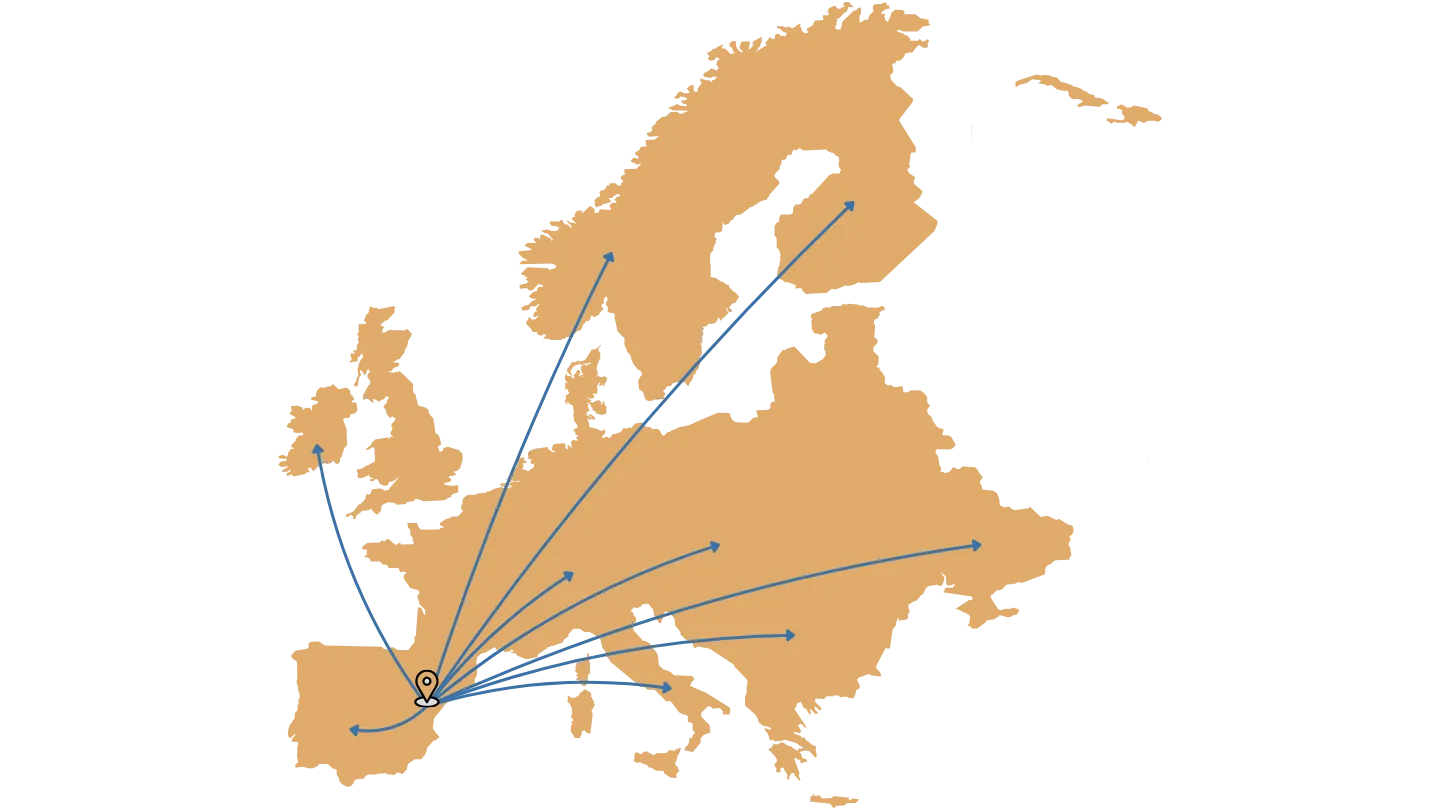 Animal MAX presence in Europe